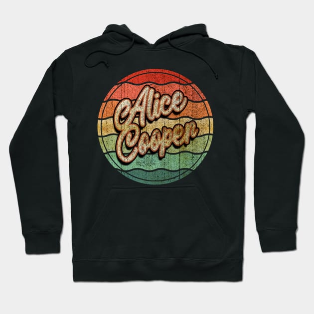 Retro Vintage Alice Cooper Hoodie by Electric Tone